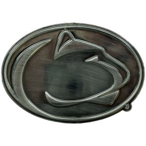 auto emblem antique nickel Penn State Athletic Logo